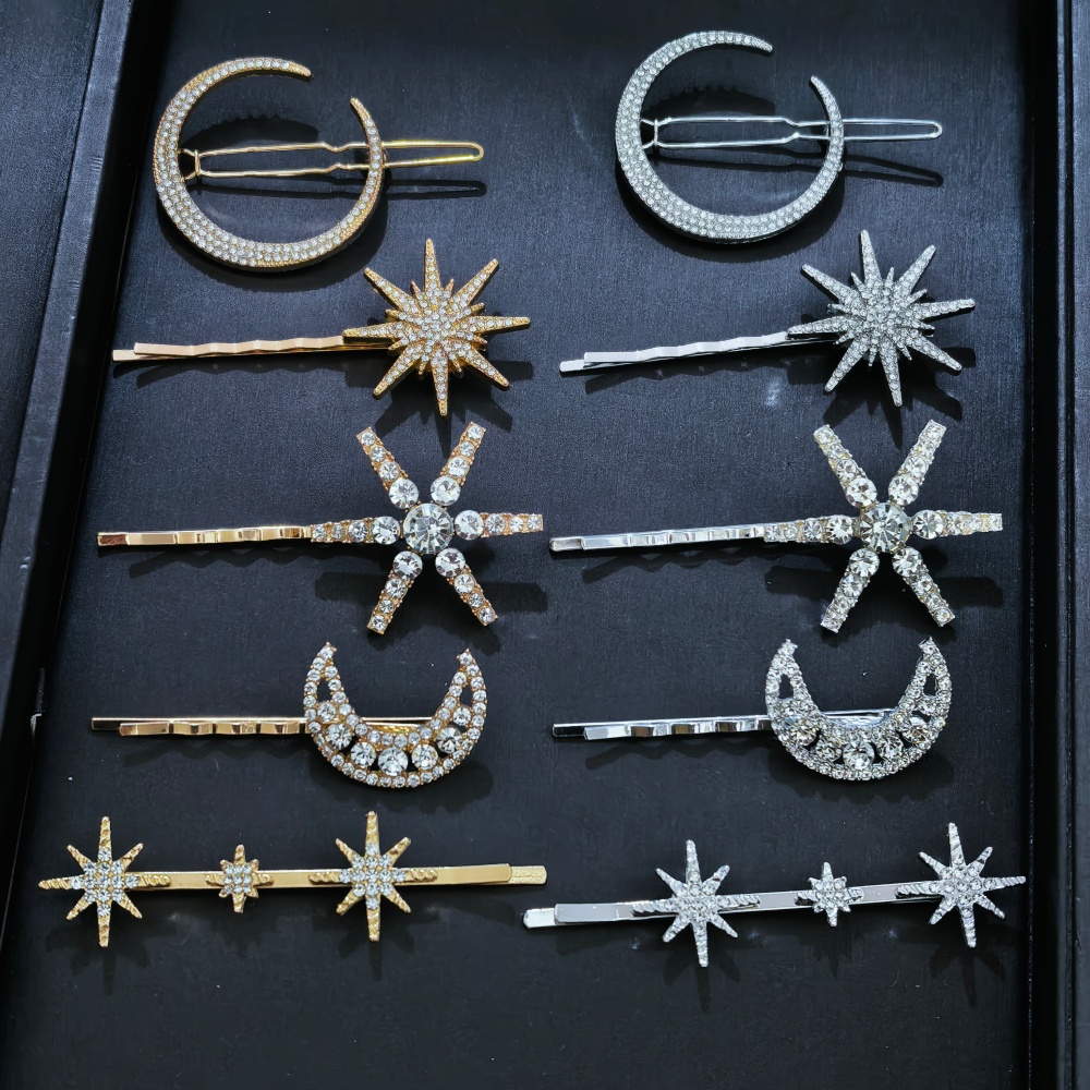 3/4 pcs set Crystal Star Hairp – Event Suppliers recenzja i cena