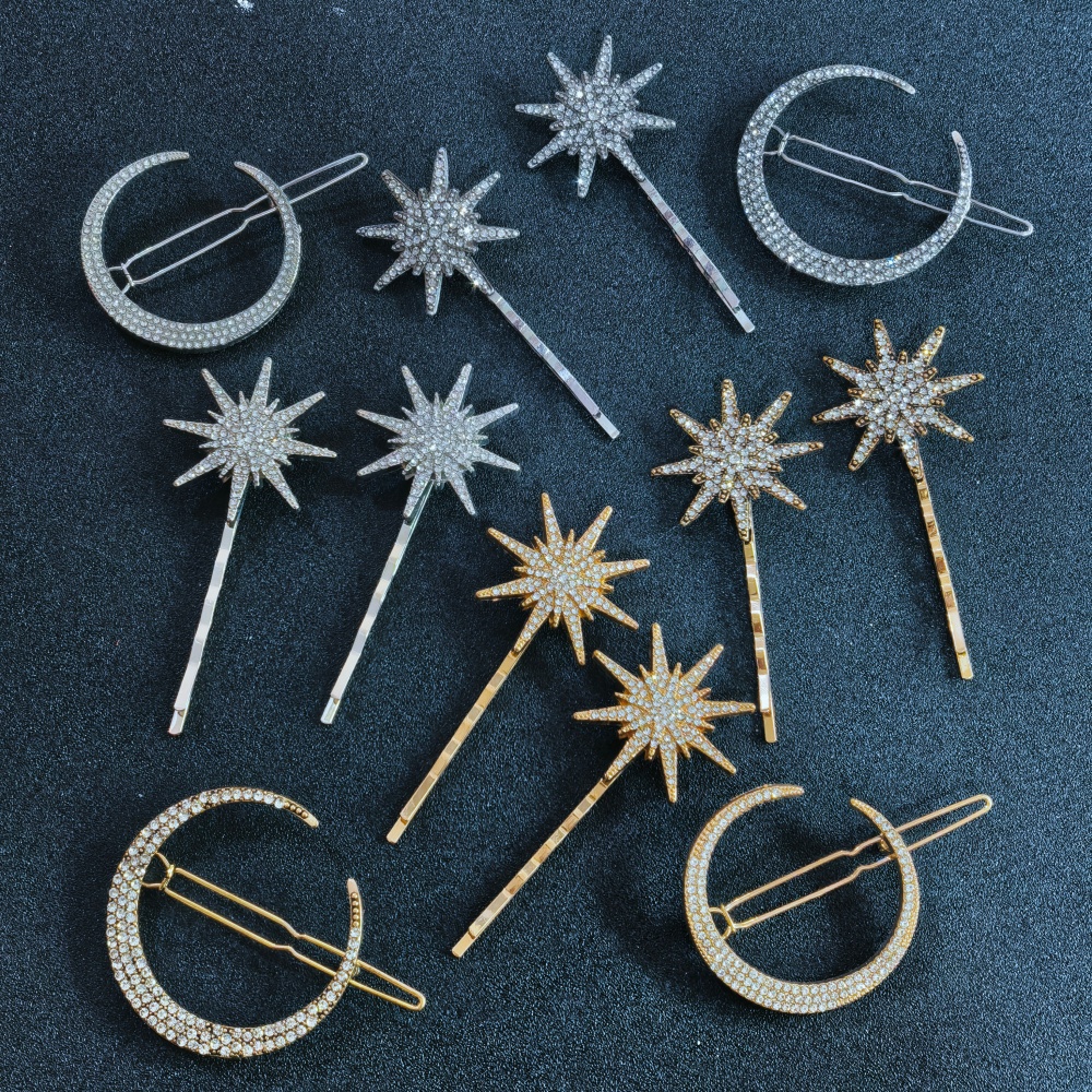 3/4 pcs set Crystal Star Hairp – Event Suppliers recenzja i cena