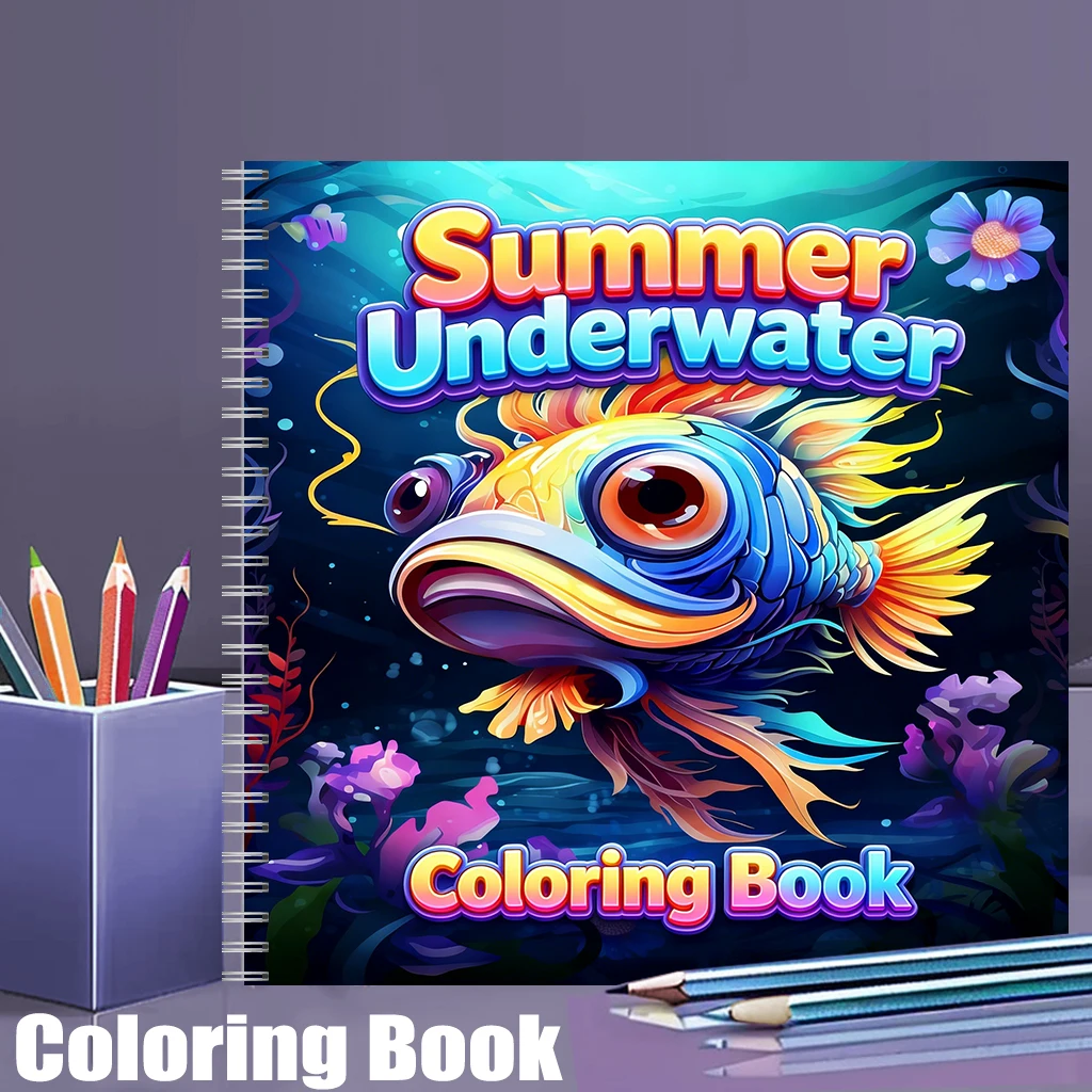 Summer Underwater Coloring Boo – Supply Event recenzja i cena