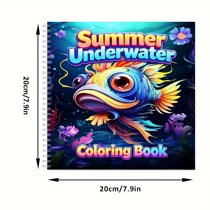 Summer Underwater Coloring Boo – Supply Event recenzja i cena