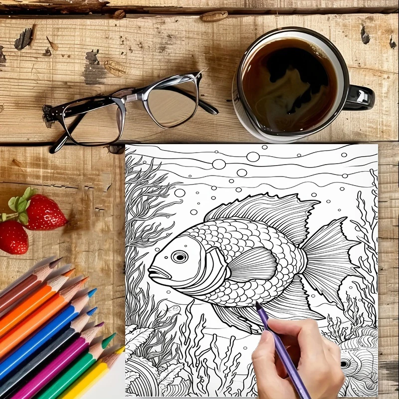 Summer Underwater Coloring Boo – Supply Event recenzja i cena