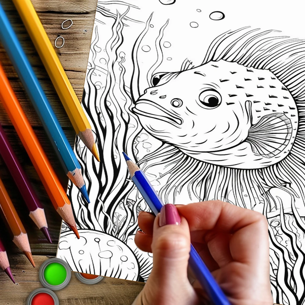 Summer Underwater Coloring Boo – Supply Event recenzja i cena