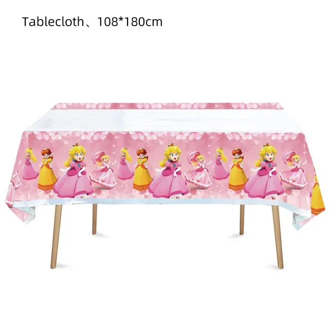 Yellow Question Mark Princess  – Table Cloth Disposable recenzja i cena