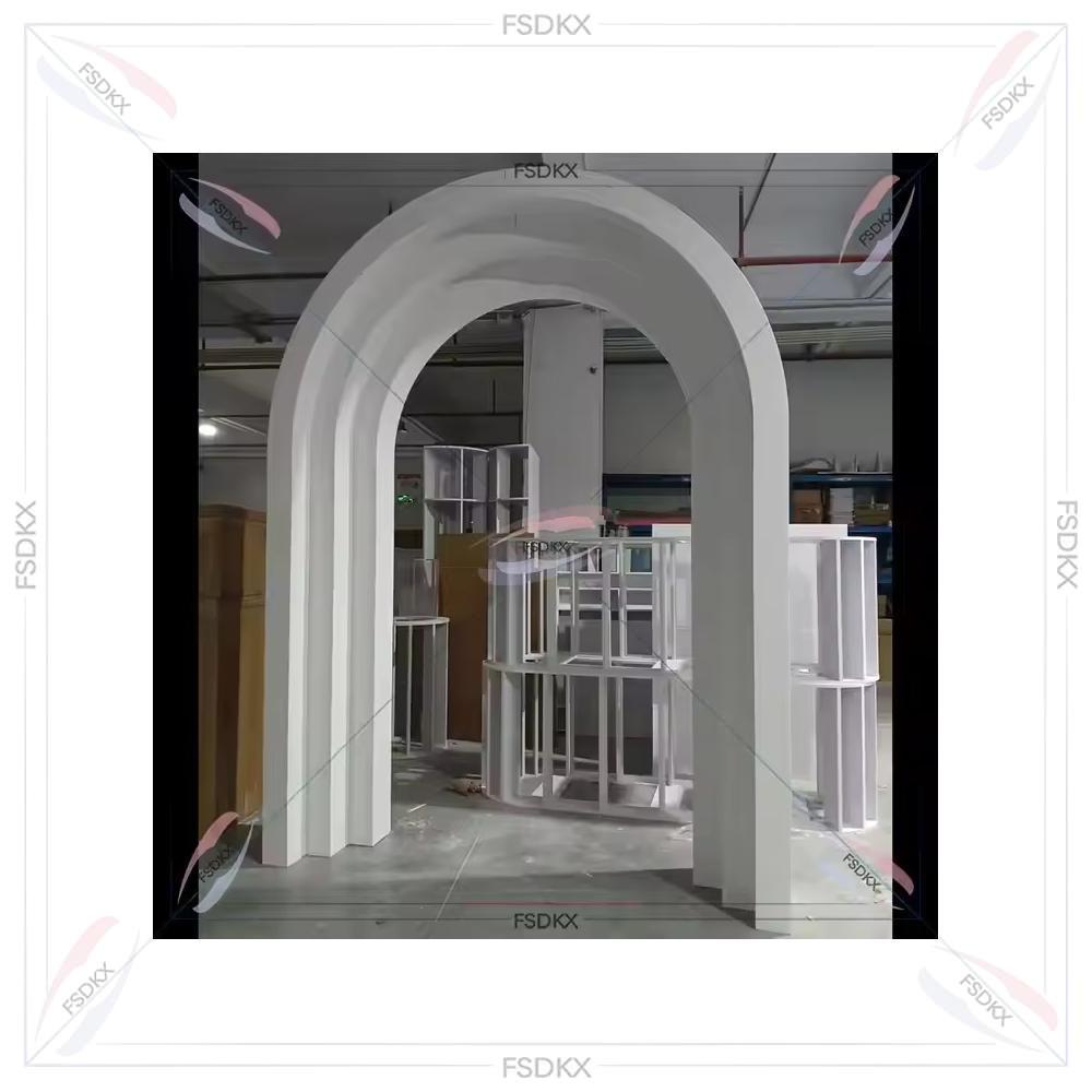 Luxury White  PVC Acrylic Wall – Party Event Supplier recenzja i cena