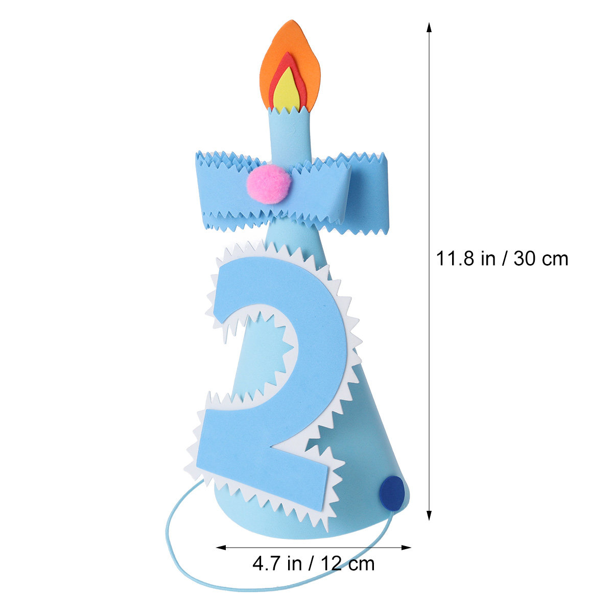 Birthday Party Hats Blue Numbe – Party Hat Cone recenzja i cena