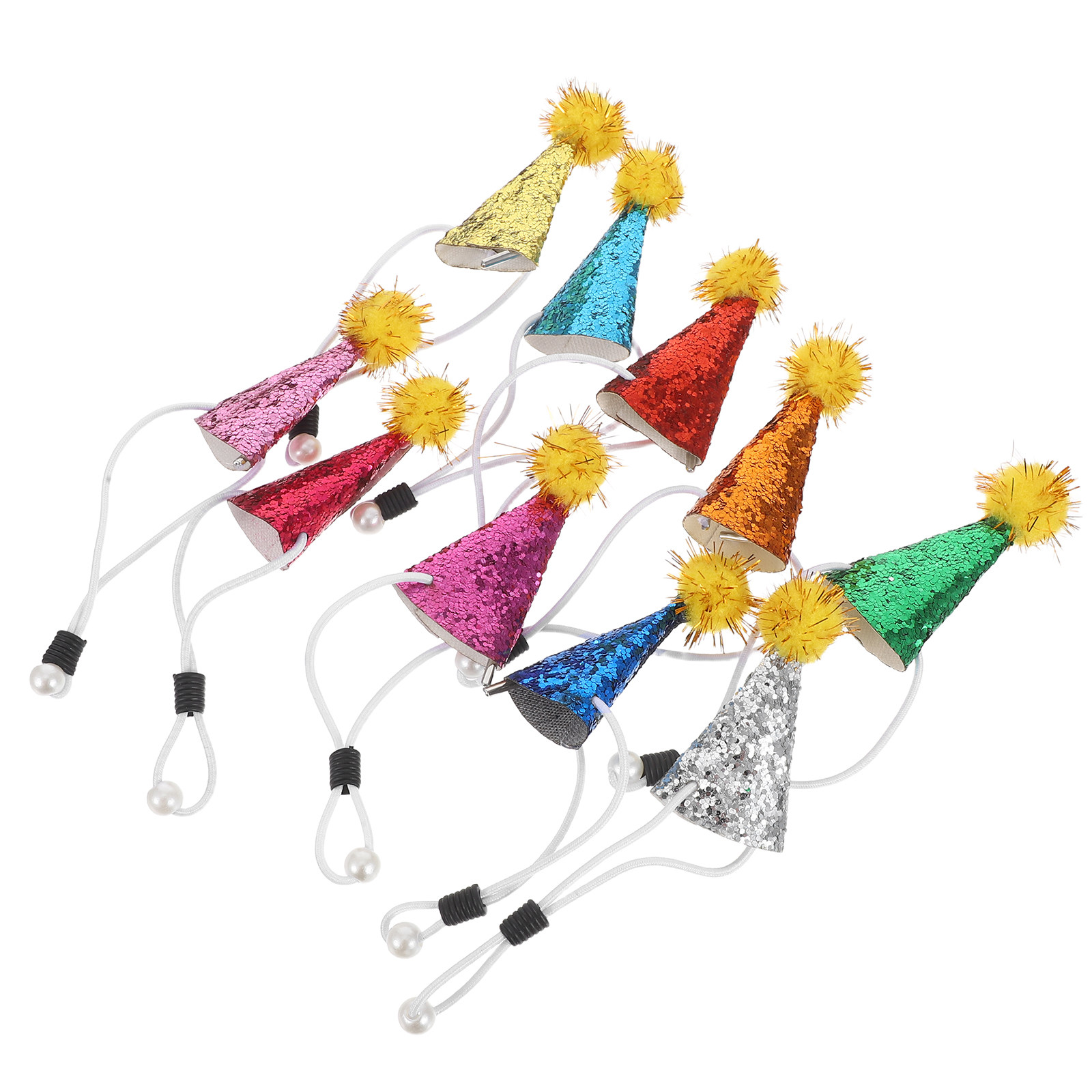 10Pcs Pet Birthday Hat Cone Po – Party Hat Cone recenzja i cena