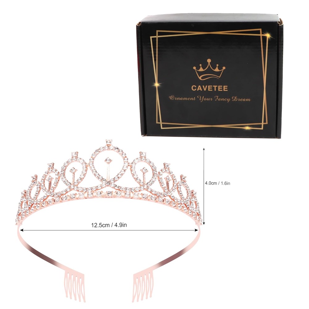 Rose Gold Birthday Queen Sash  – Birthday Sash Glitter recenzja i cena