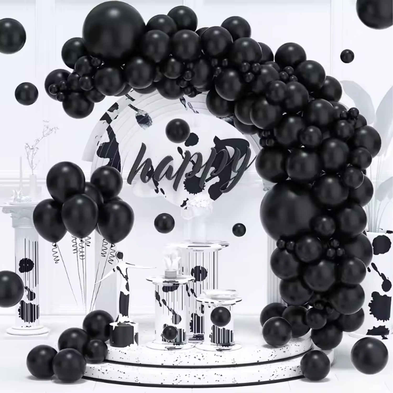 100pcs Dark Green Latex Balloo – Balloon Arch Kit recenzja i cena