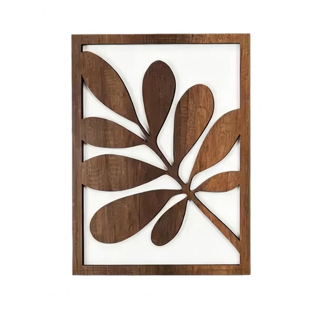 3 Pcs Nordic Style Wood Decor  – Flower Wall Panel recenzja i cena