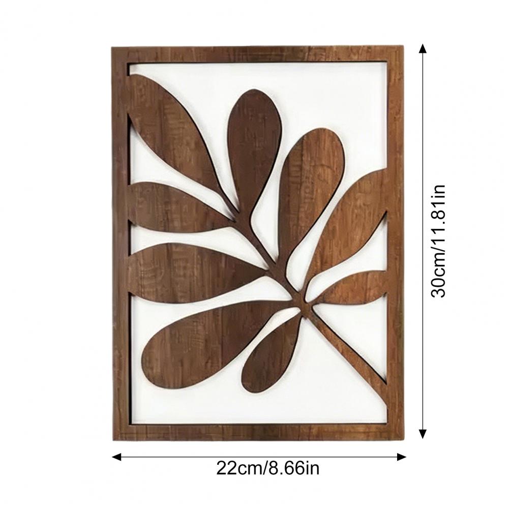 3 Pcs Nordic Style Wood Decor  – Flower Wall Panel recenzja i cena