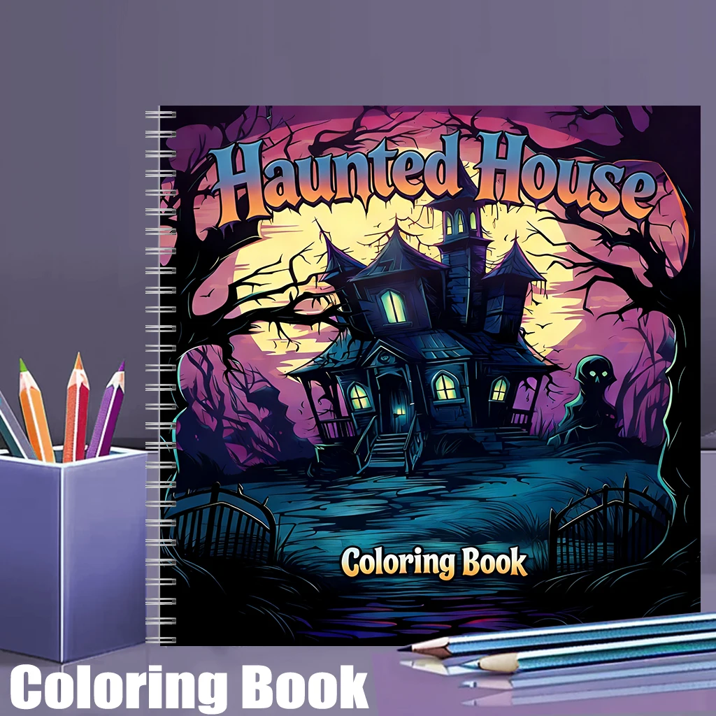 Haunted House Coloring Book fo – Supply Event recenzja i cena