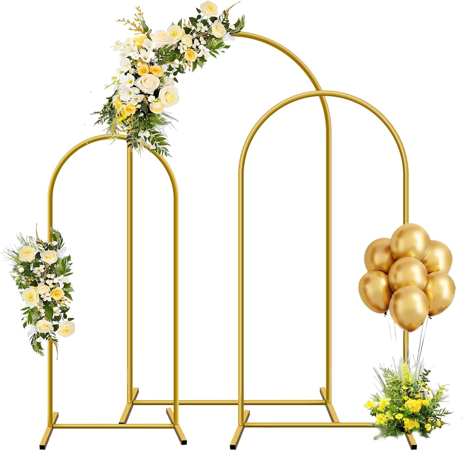 1pc Gold Metal Arch Backdrop S – Balloon Arch Kit recenzja i cena