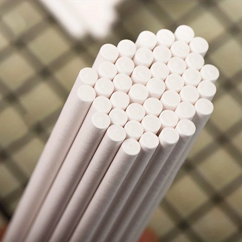 100pcs, Disposable White Kraft – Paper Straw Color recenzja i cena