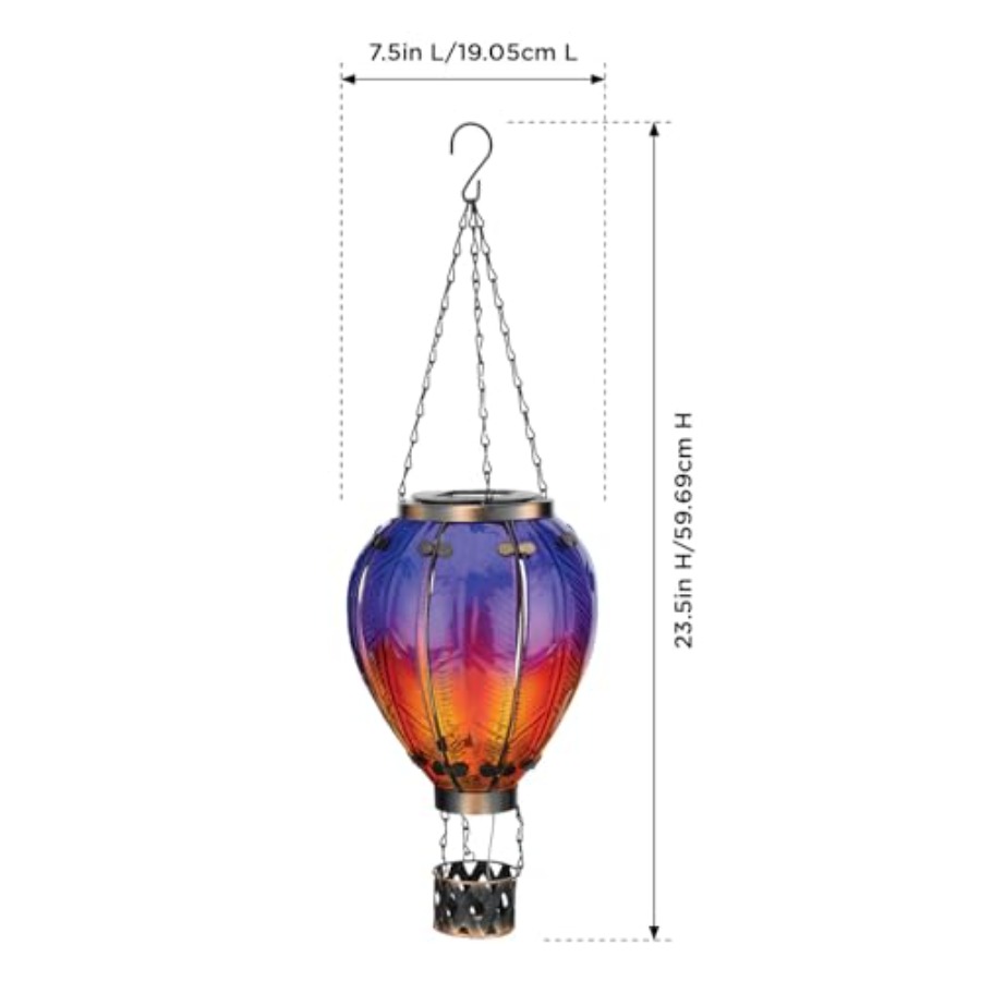 23.5 Inch Hot Air Balloon Sola – Led Balloon Light recenzja i cena