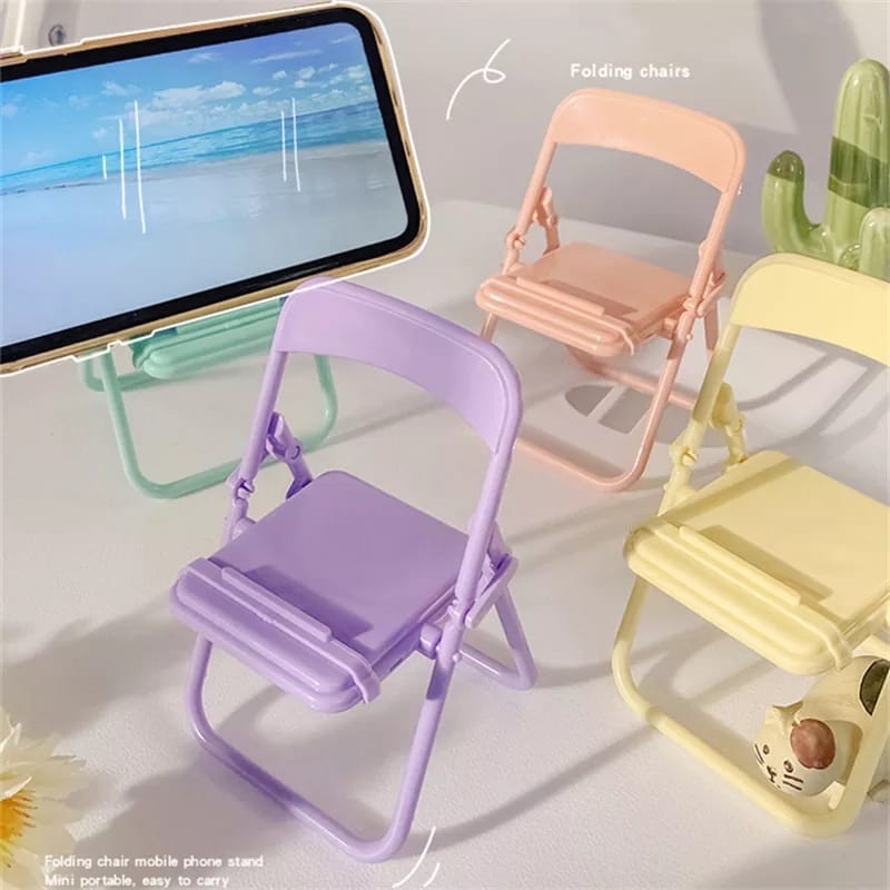 Cute Chair Phone Holder Stand  – Event Support recenzja i cena