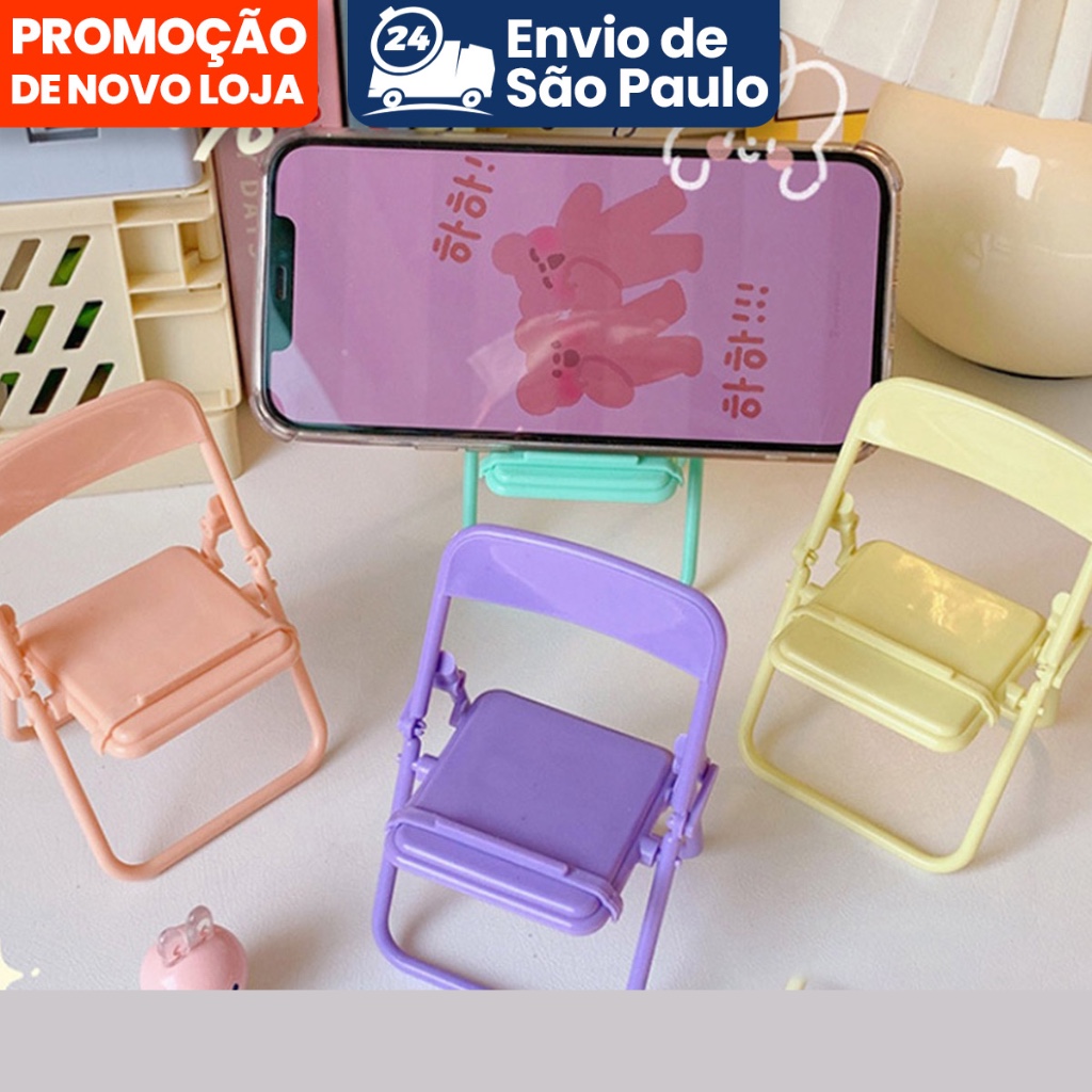 Cute Chair Phone Holder Stand  – Event Support recenzja i cena