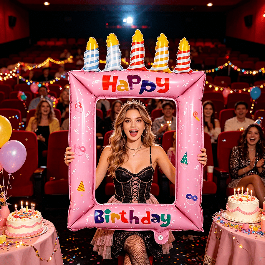 28-inch Princess Theme Balloon – Photo Booth Frame recenzja i cena