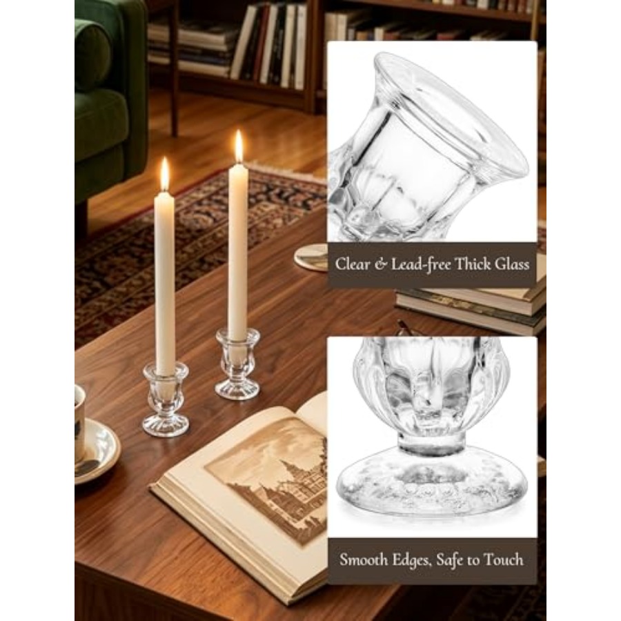 Glass Taper Candle Holders: Cr – Centerpiece Stick recenzja i cena