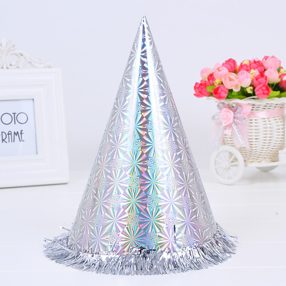 18Pcs Party Hats Flower Edge T – Party Hat Cone recenzja i cena