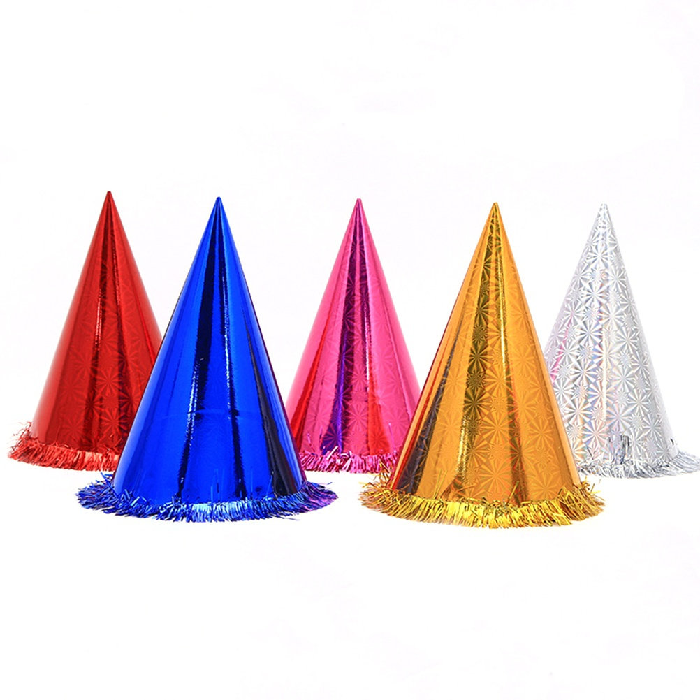 18Pcs Party Hats Flower Edge T – Party Hat Cone recenzja i cena