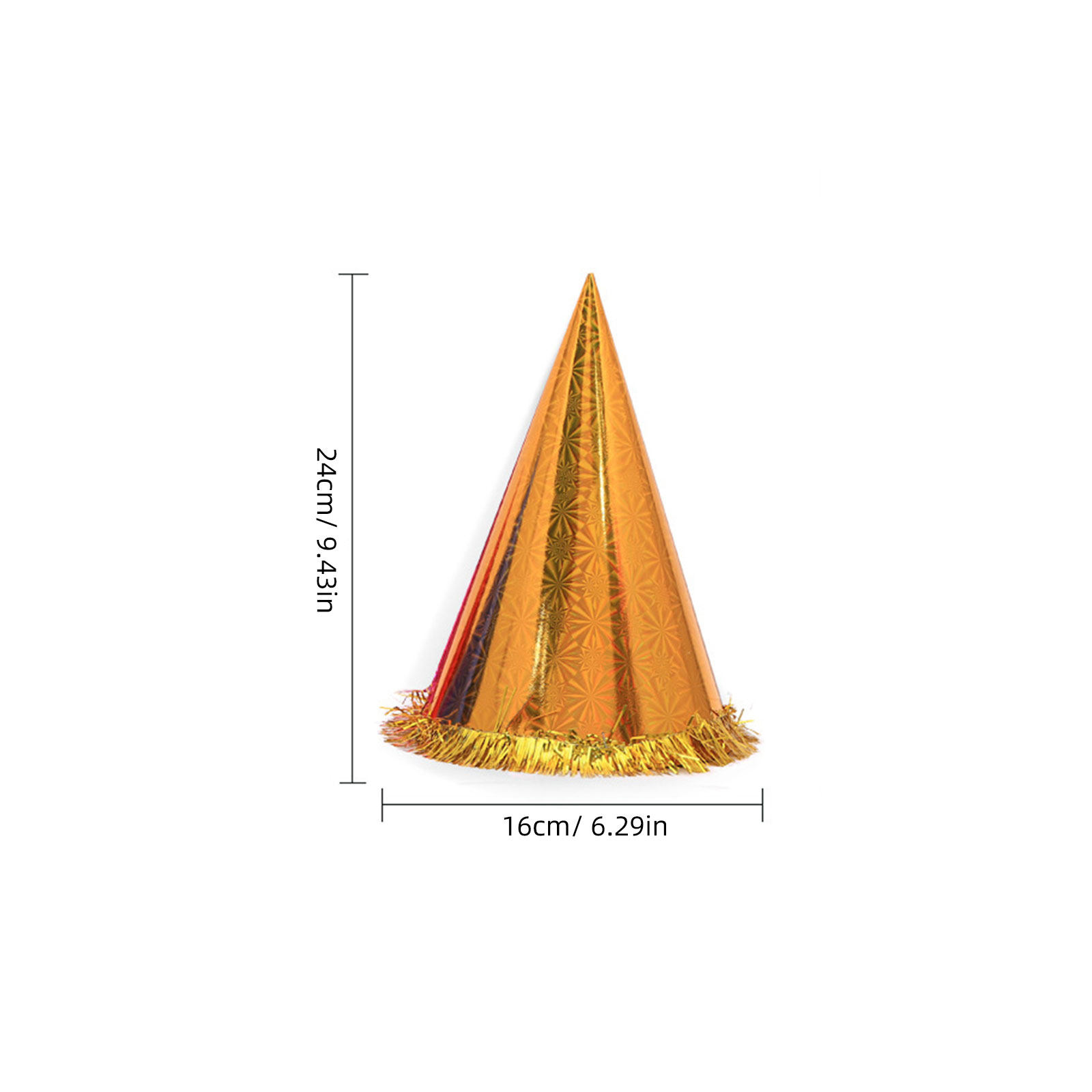 18Pcs Party Hats Flower Edge T – Party Hat Cone recenzja i cena