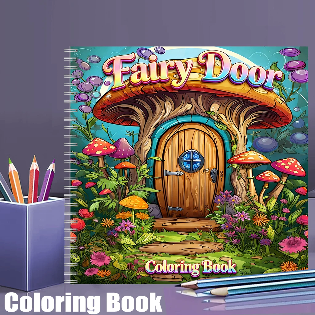 Coloring Book Fairy Door for A – Supply Event recenzja i cena