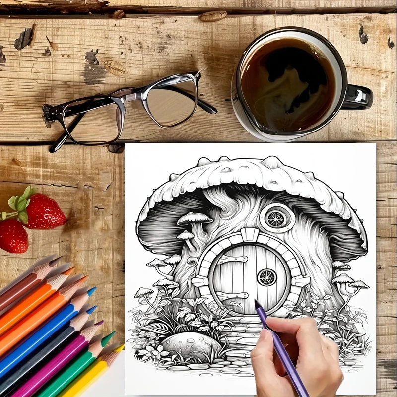Coloring Book Fairy Door for A – Supply Event recenzja i cena
