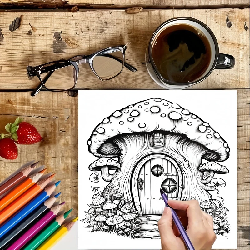 Coloring Book Fairy Door for A – Supply Event recenzja i cena