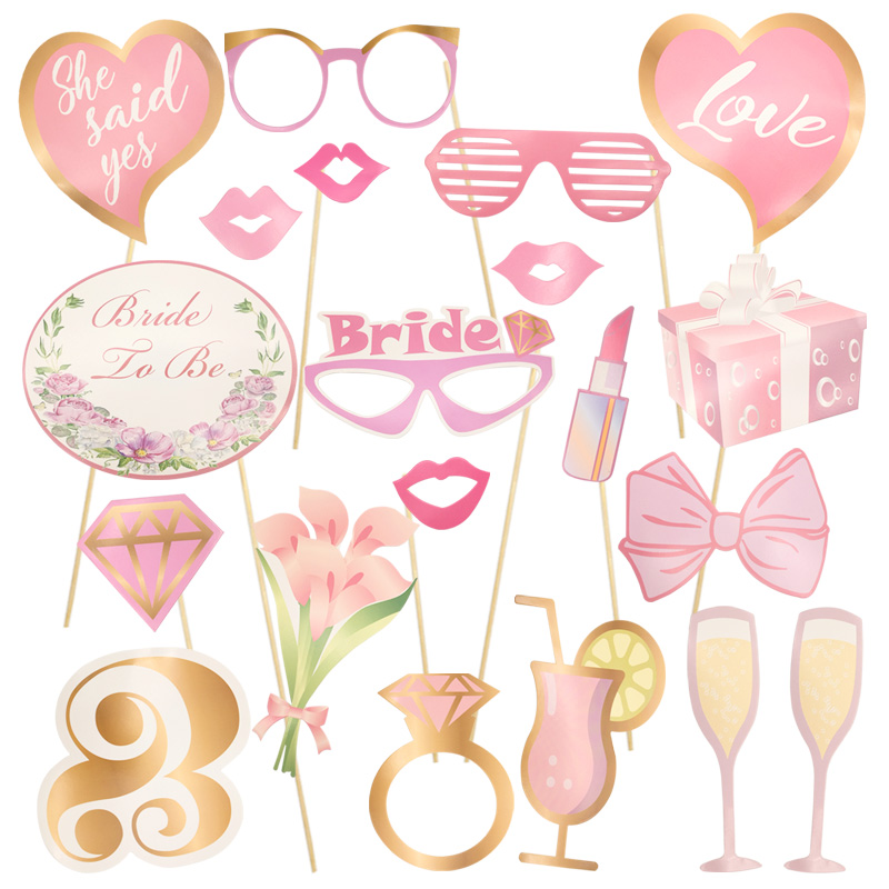 Bride To Be Photo Booth Props  – Photo Booth Frame recenzja i cena