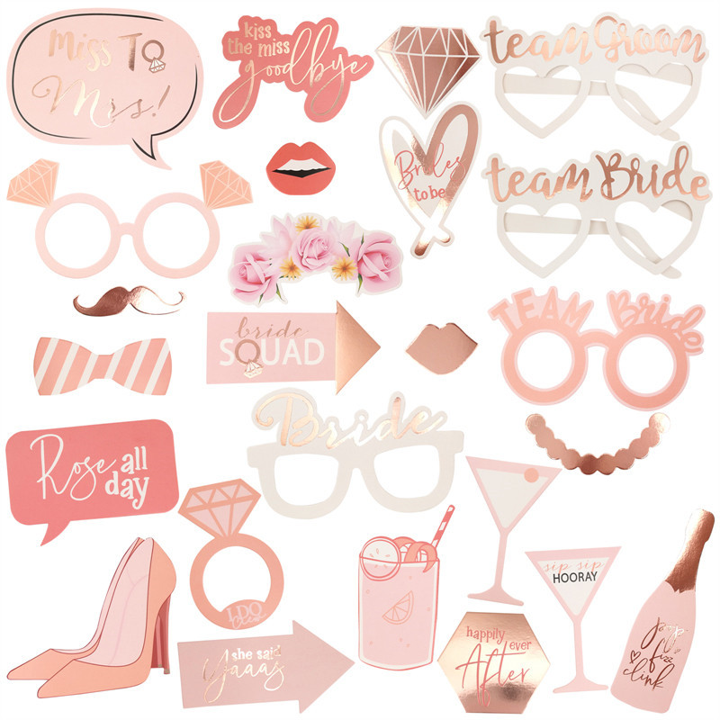 Bride To Be Photo Booth Props  – Photo Booth Frame recenzja i cena