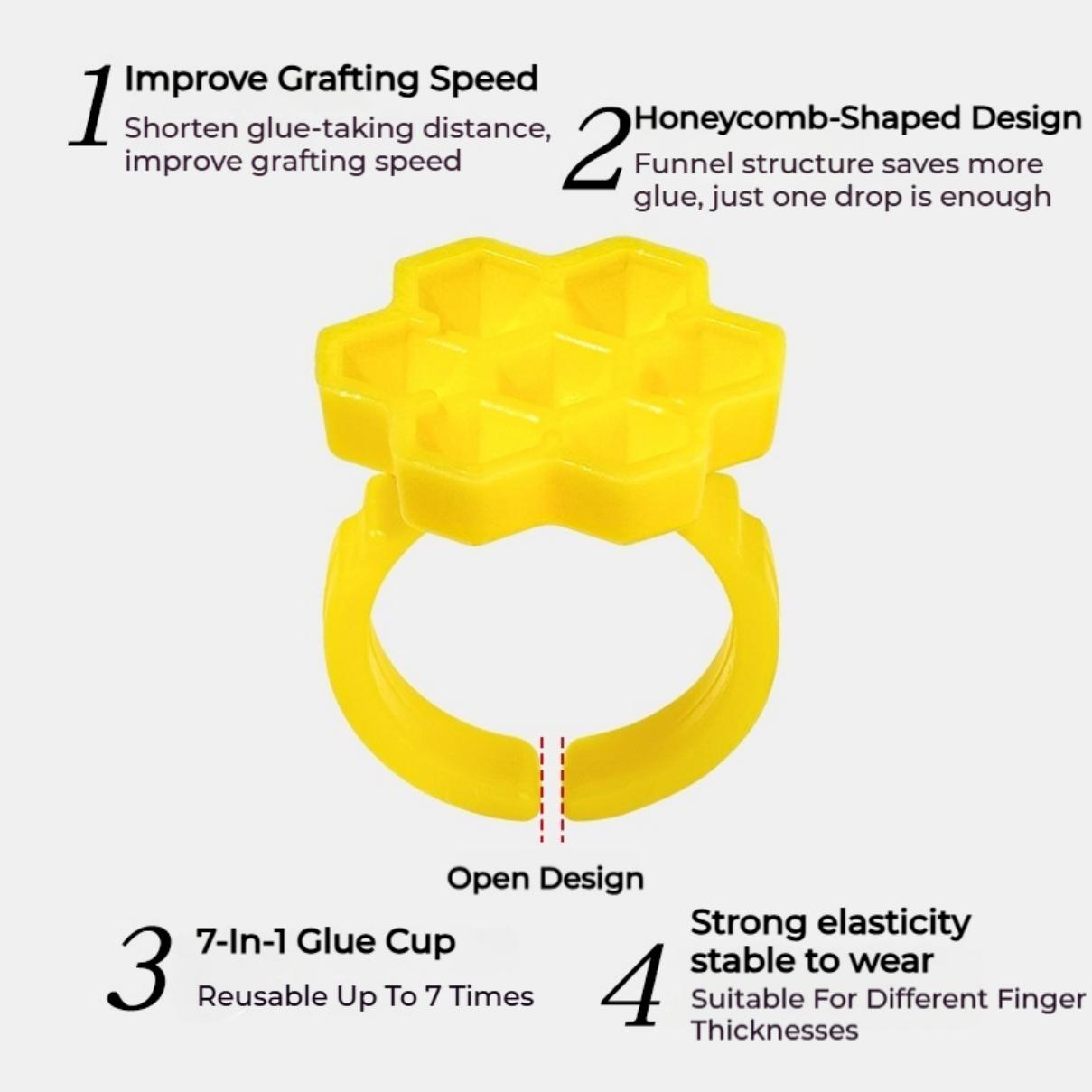 50PCS Holder Ring Cups for Eye – Plastic Cup 50Pcs recenzja i cena