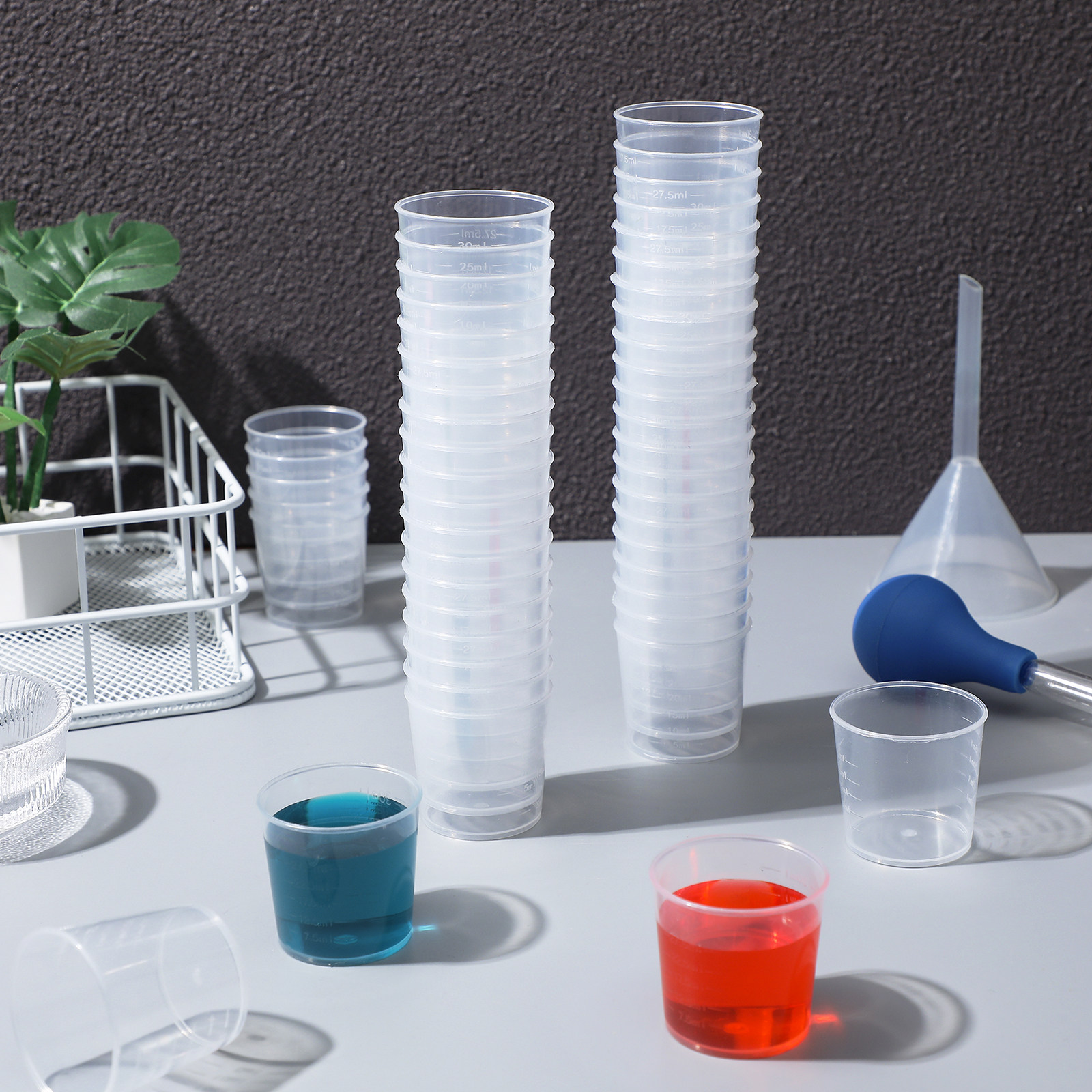 50Pcs Plastic Graduated Measur – Plastic Cup 50Pcs recenzja i cena