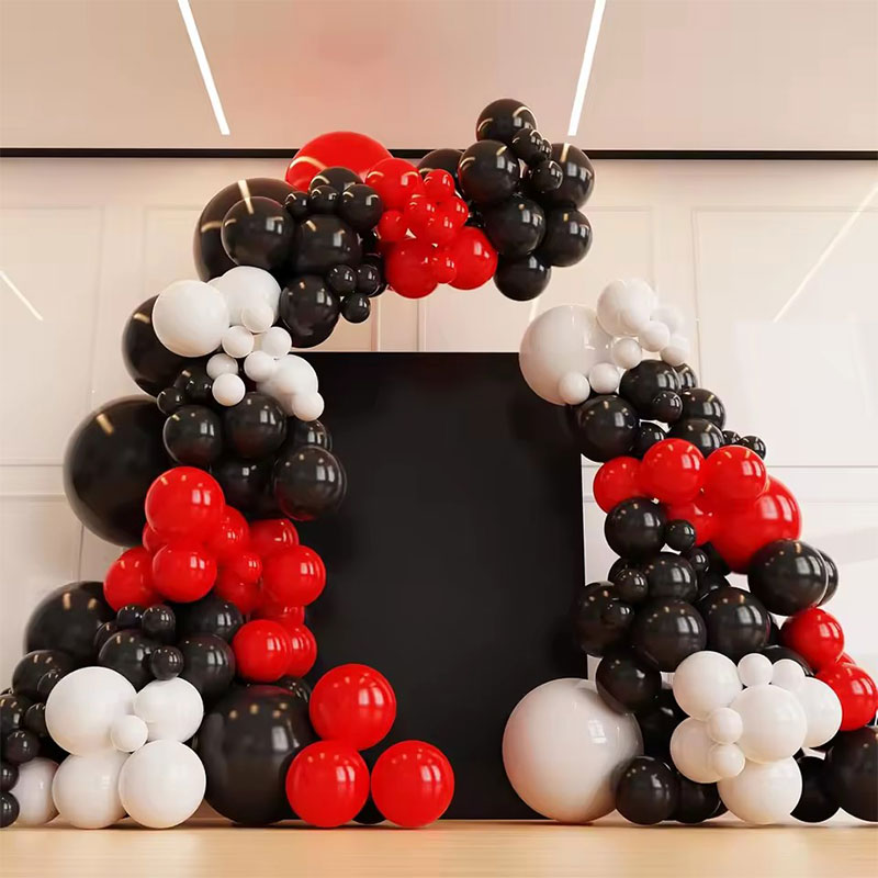 98Pcs Red and Black Balloons W – Balloon Arch Kit recenzja i cena