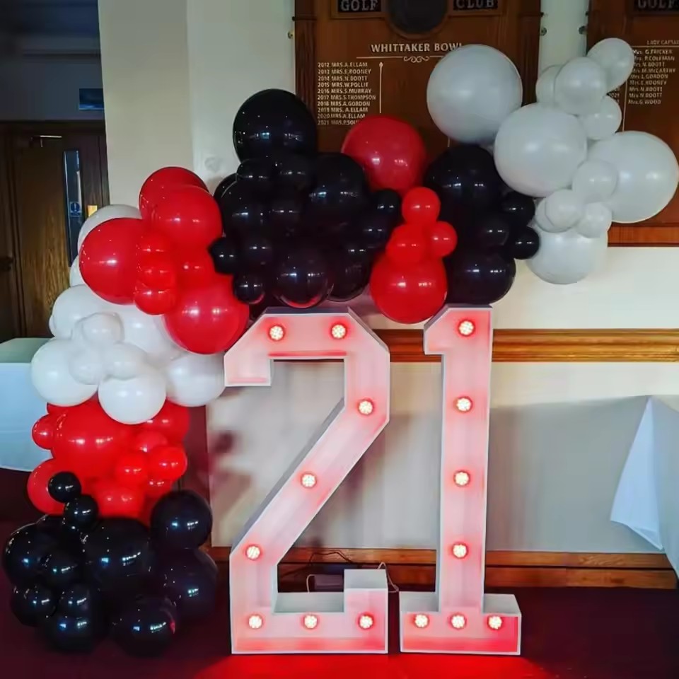 98Pcs Red and Black Balloons W – Balloon Arch Kit recenzja i cena