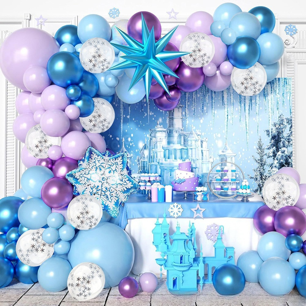 Winter Wonderland Snowflake Ba – Balloon Arch Kit recenzja i cena
