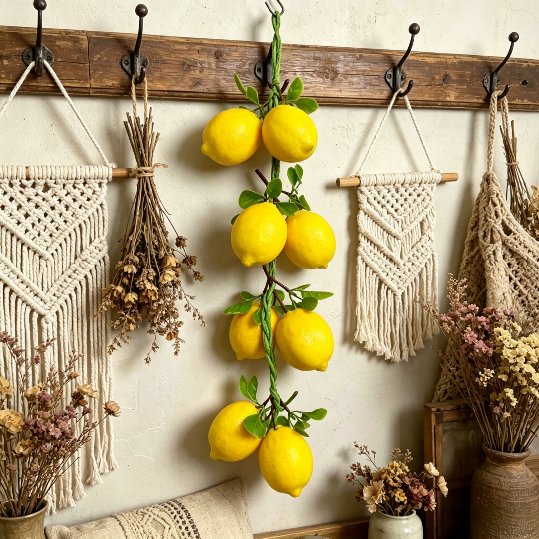 Artificial lemon skewers, Real – Centerpiece Stick recenzja i cena