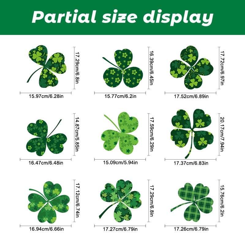 Irish St Patrick s Day Clover  – Party Event Supply Store recenzja i cena