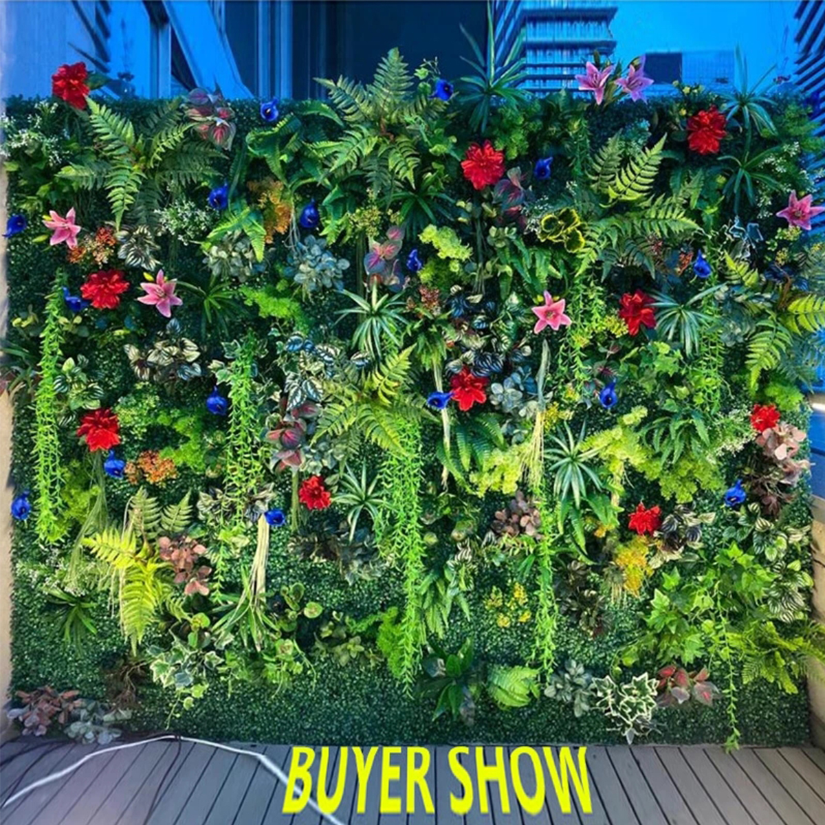 Artificial Plant Wall Reusable – Flower Wall Panel recenzja i cena