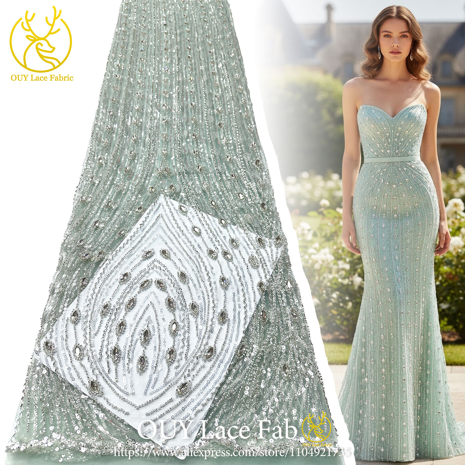 Luxurious Nigerian Diamond Lac – Glitter Tablecloth recenzja i cena