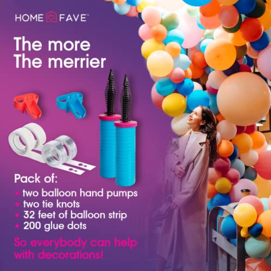Balloon Pump Balloon Arch Kit  – Balloon Pump Hand recenzja i cena