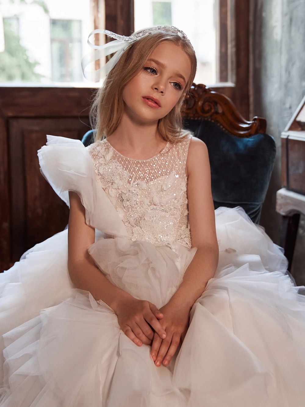 Puffy Sequined Beaded Princess – Glitter Tablecloth recenzja i cena