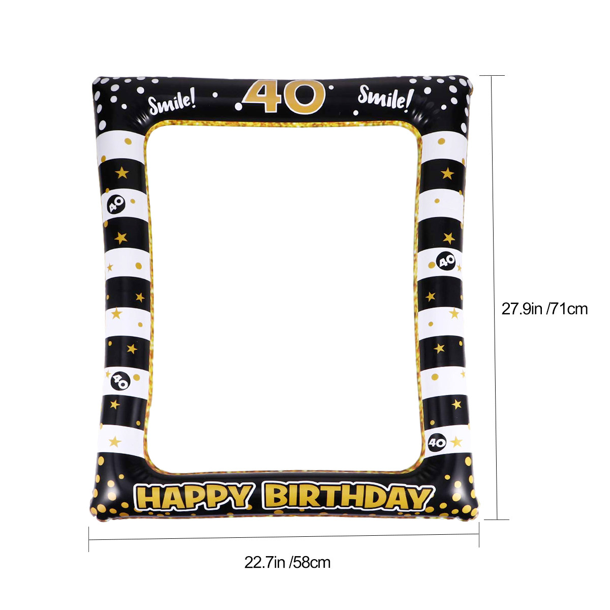 Birthday Photo Frame Prop Part – Photo Booth Frame recenzja i cena