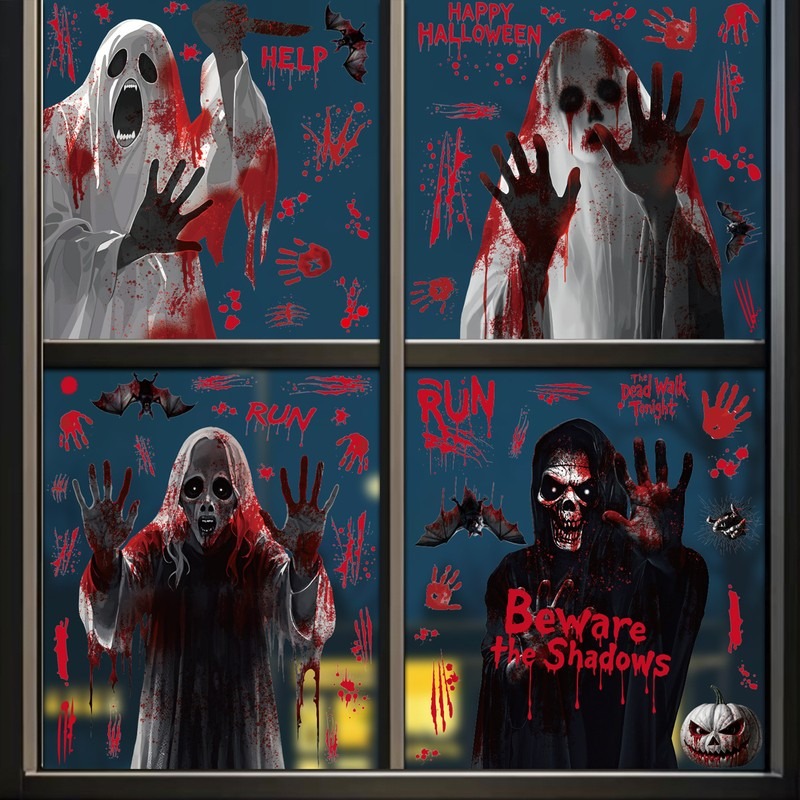 Halloween Window Clings Ghost  – Party Event Supply Store recenzja i cena