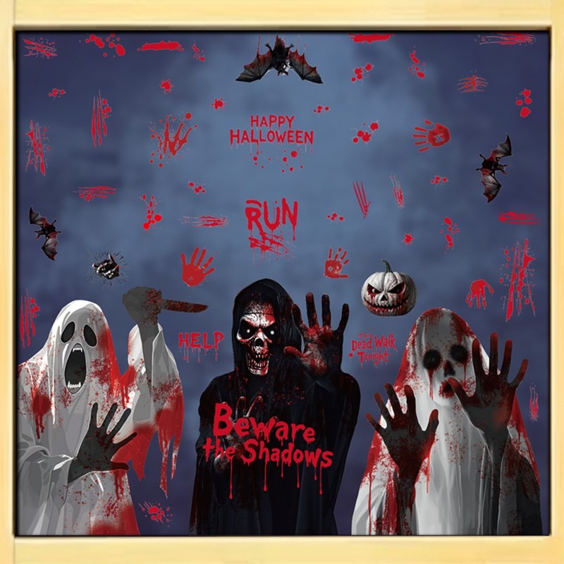 Halloween Window Clings Ghost  – Party Event Supply Store recenzja i cena
