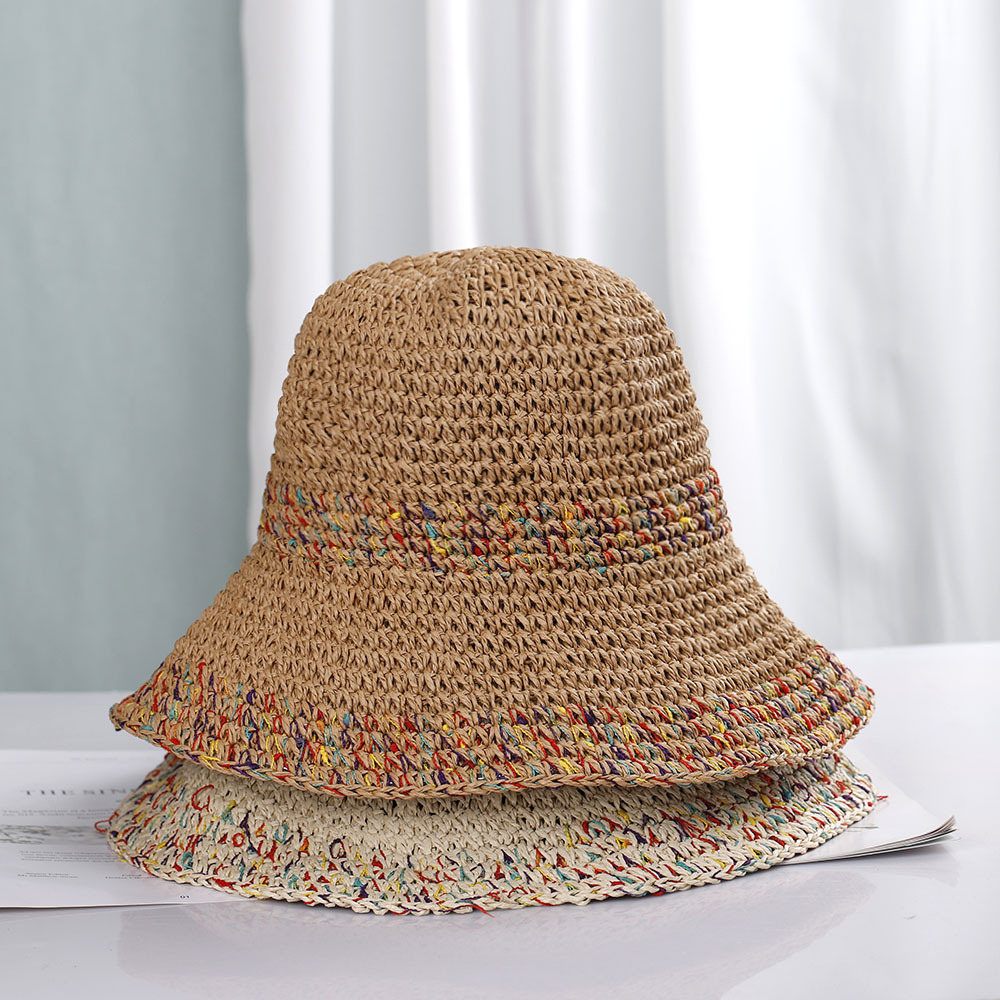 Bohemian Style Straw Hat Women – Paper Straw Color recenzja i cena