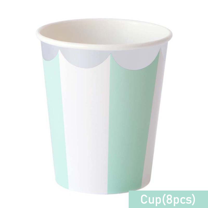 Striped Disposable Tableware P – Paper Straw Color recenzja i cena