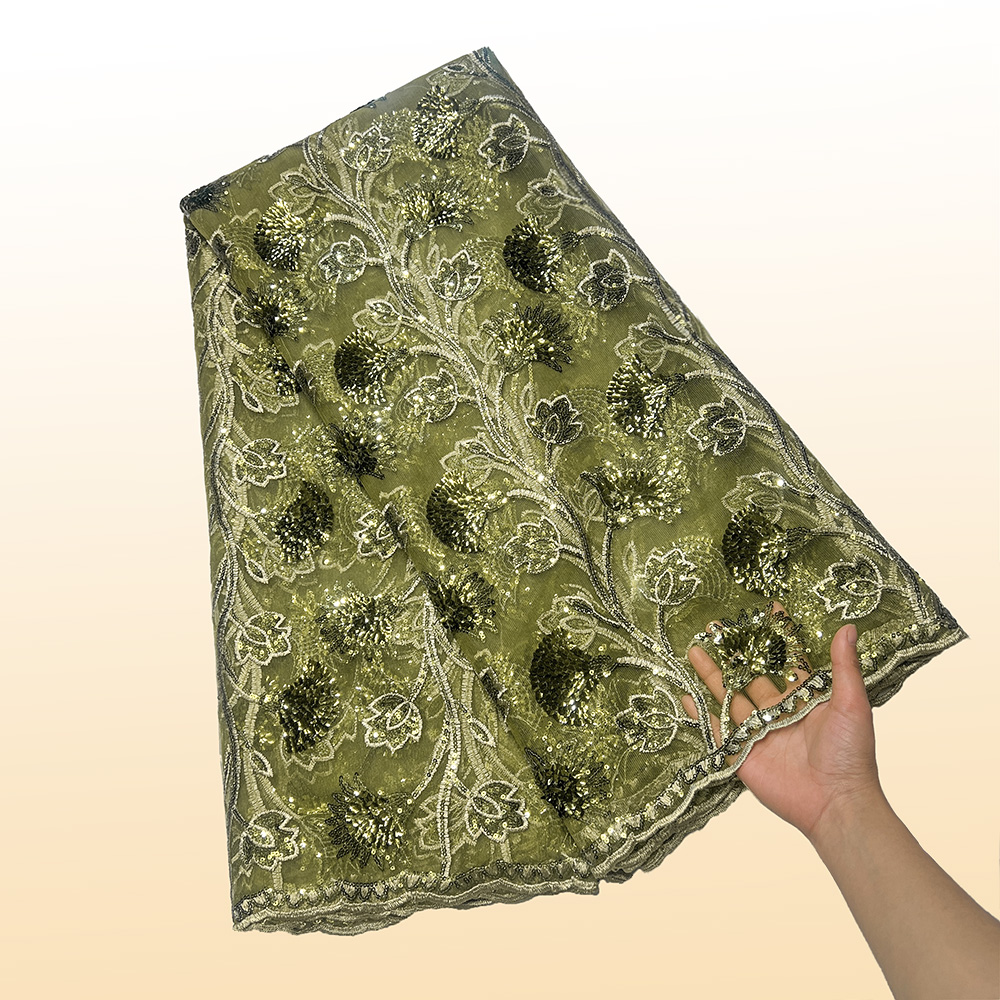 LACE French Lace Fabrics 5 Yar – Glitter Tablecloth recenzja i cena