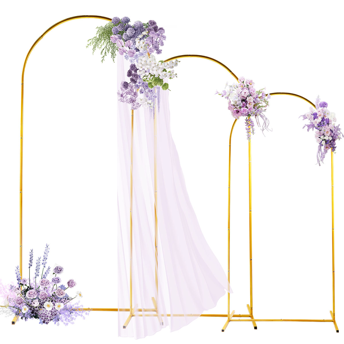 3Pack Golden Metal Arch Kits,  – Balloon Arch Kit recenzja i cena