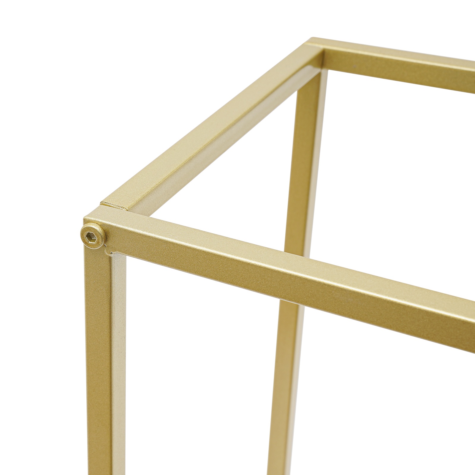Gold Metal Square Floral Frame – Photo Booth Frame recenzja i cena