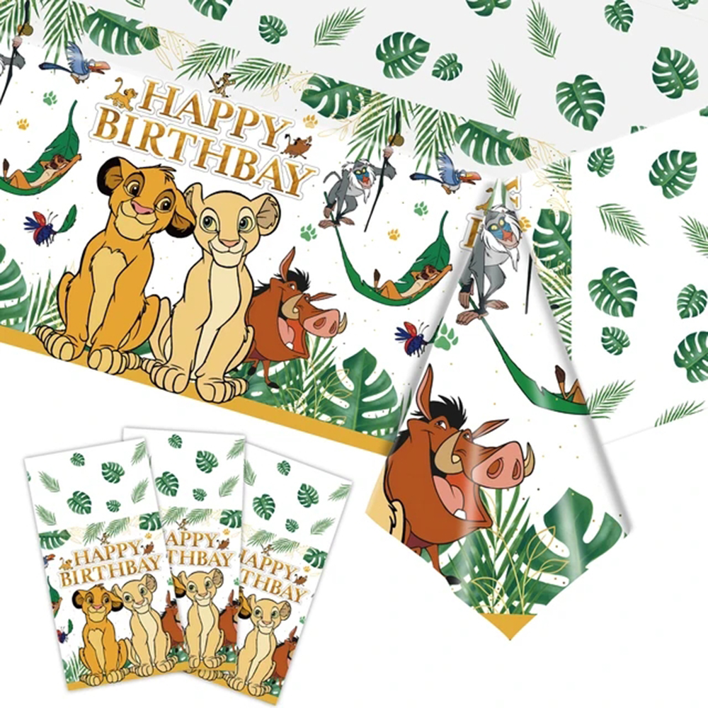 Simba Lion King Tablecloth Bir – Table Cloth Disposable recenzja i cena